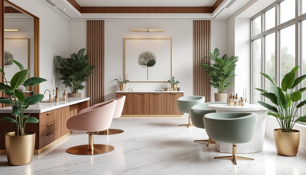 découvrez nos conseils pour choisir la décoration parfaite qui reflète l'élégance et le raffinement d'un institut de beauté chic, alliant confort et style.