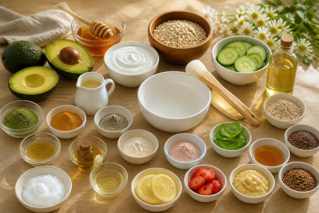 découvrez 28 recettes de masques visage naturels pour illuminer votre peau chaque jour. alliez secrets de beauté et ingrédients simples pour un teint éclatant et revitalisé au quotidien.
