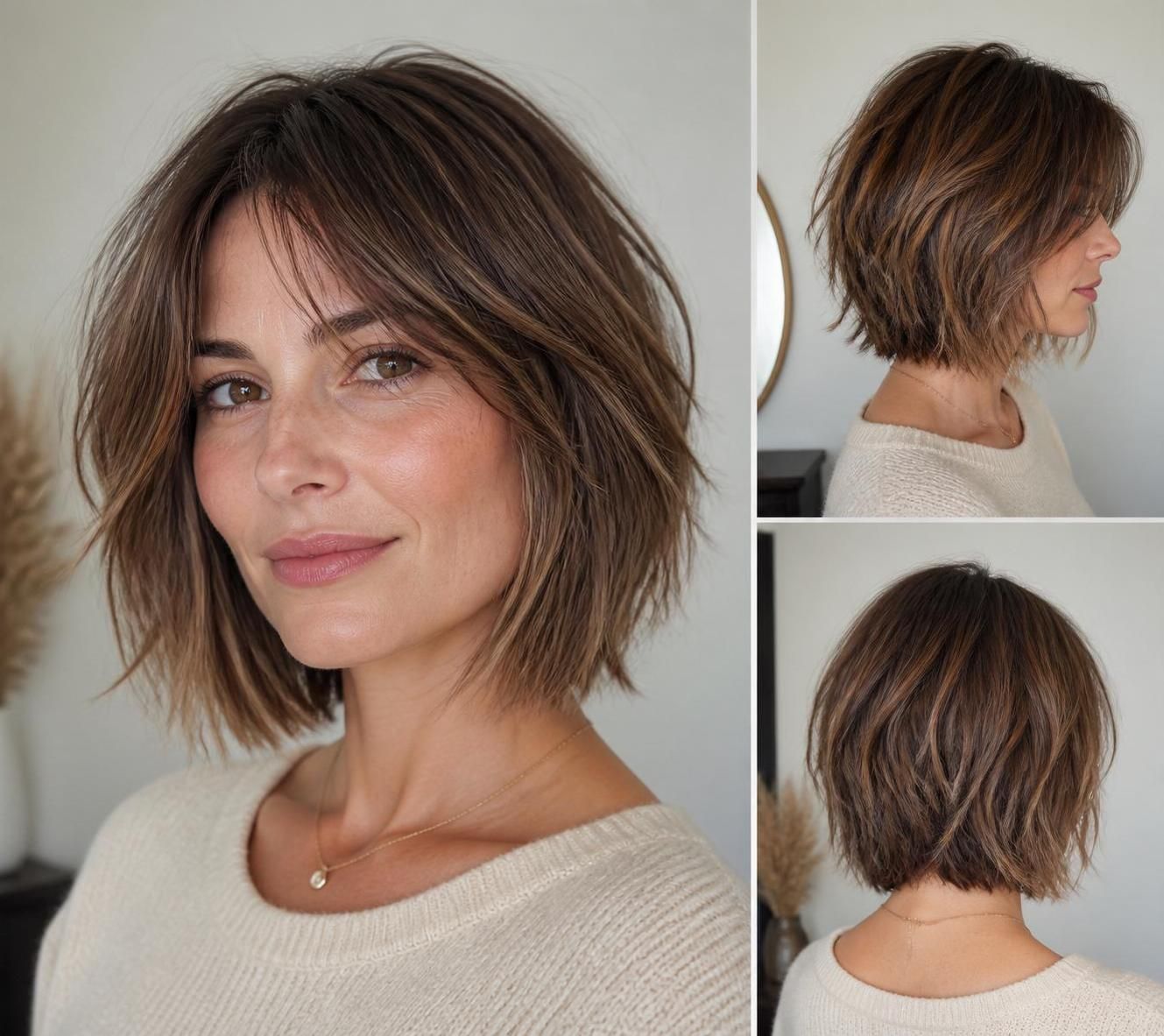 découvrez nos astuces pour sublimer un carré sur cheveux fins et obtenir un effet coiffé-décoiffé naturel avec du volume et du mouvement.