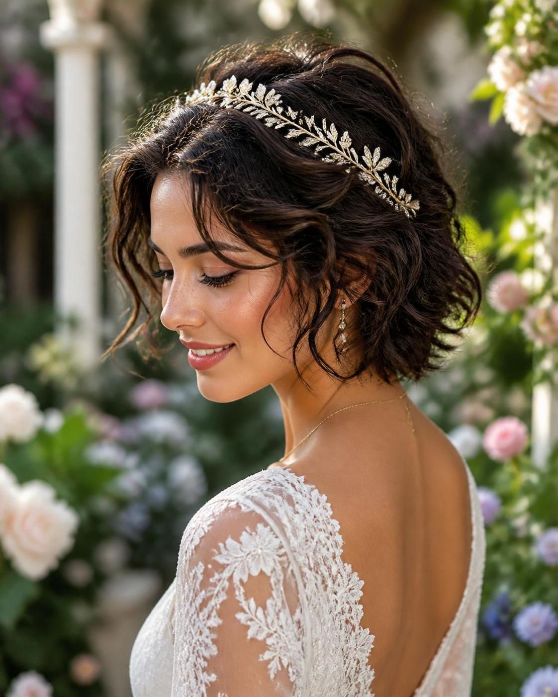 découvrez des idées élégantes de coiffures de mariage pour cheveux courts, parfaites pour un look chic et raffiné lors de votre grand jour.