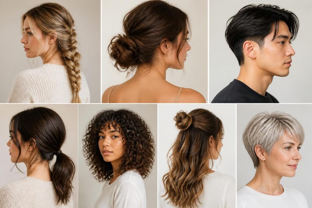 découvrez 7 idées de coiffures simples et rapides pour changer de look sans stress. inspirez-vous de nos conseils faciles à réaliser au quotidien.