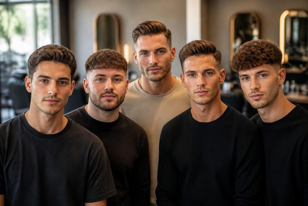 découvrez les tendances de coupe de cheveux homme adaptées à chaque forme de visage pour un style parfait et personnalisé.