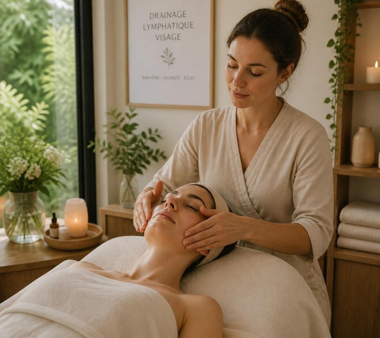 découvrez les bienfaits du drainage lymphatique visage pour une peau éclatante, purifiée et revitalisée. apprenez comment cette technique stimule la circulation et améliore la santé de votre peau.
