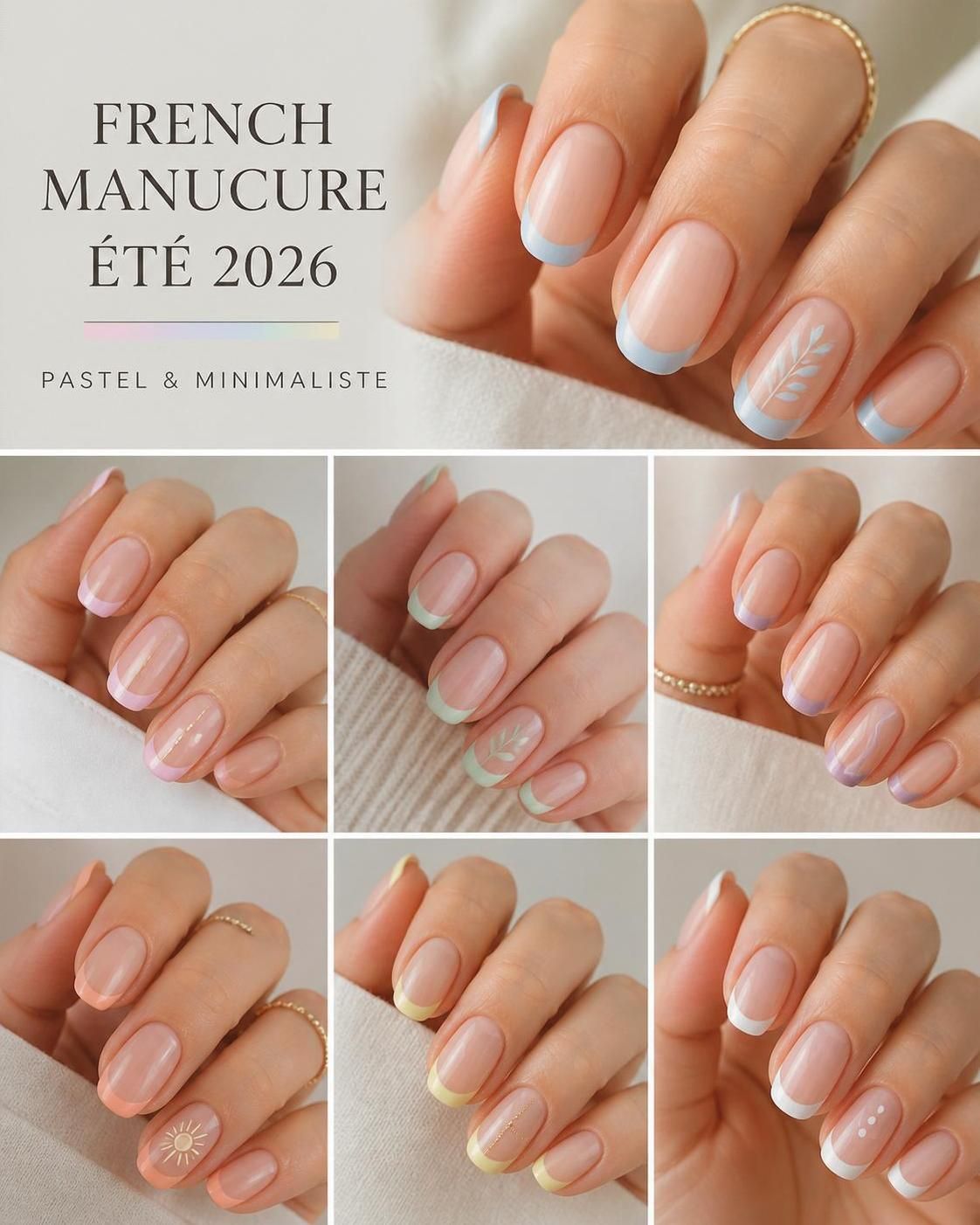 découvrez les nouvelles tendances de la french manucure moderne pour sublimer vos ongles cet été avec élégance et style.