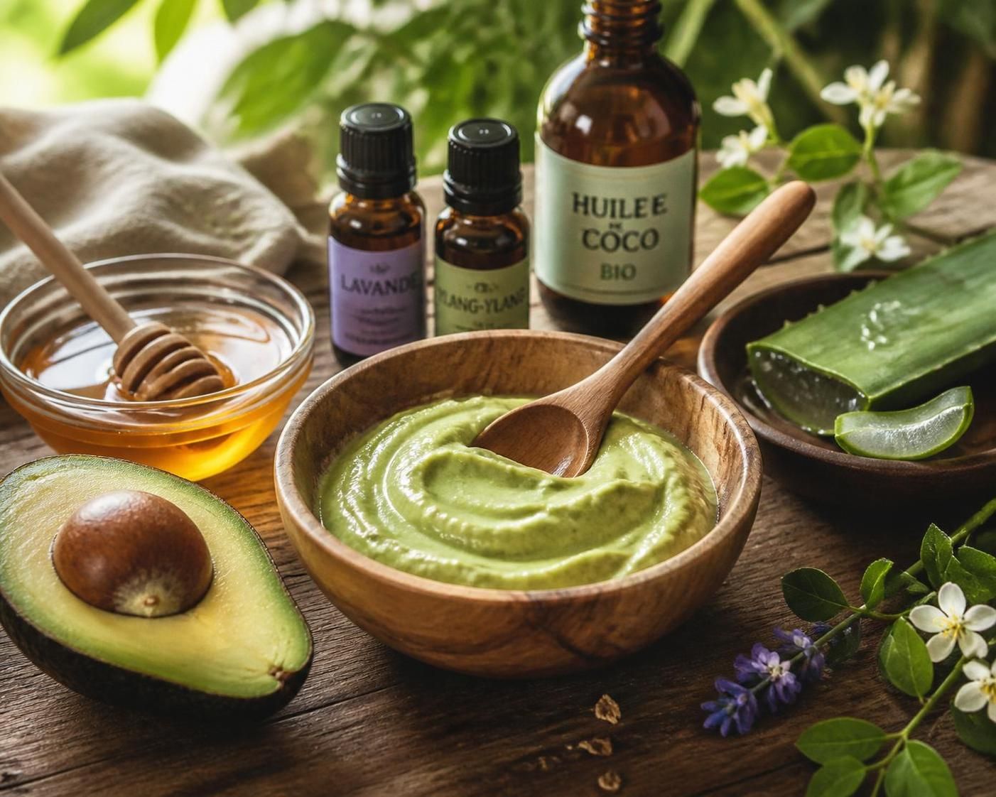 découvrez nos recettes naturelles de masques cheveux maison pour nourrir, réparer et sublimer vos longueurs en douceur.