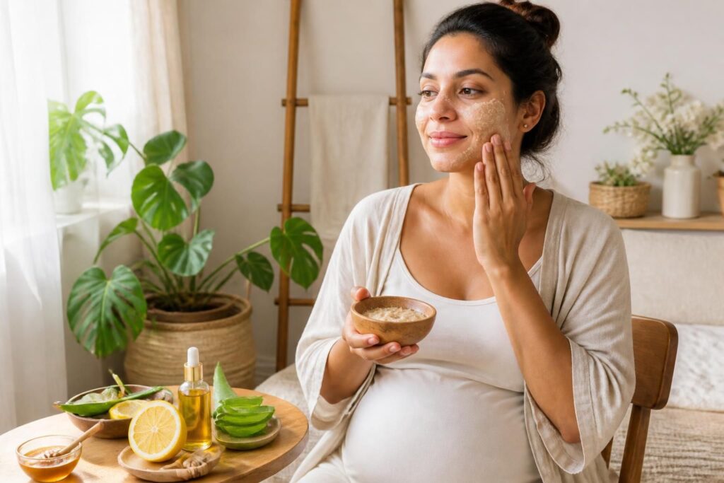 découvrez des solutions naturelles efficaces pour atténuer le masque de grossesse et éclaircir les taches cutanées en toute sécurité pendant la grossesse.