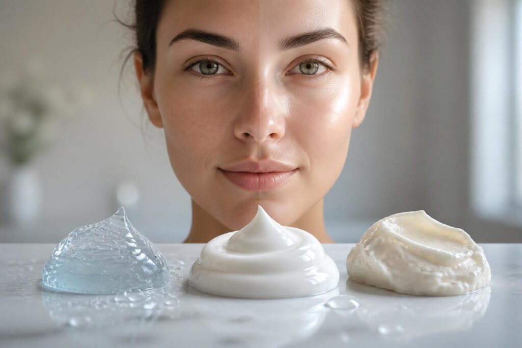 découvrez quelles textures de crème hydratante visage choisir en fonction de votre type de peau pour une hydratation optimale et un teint éclatant.