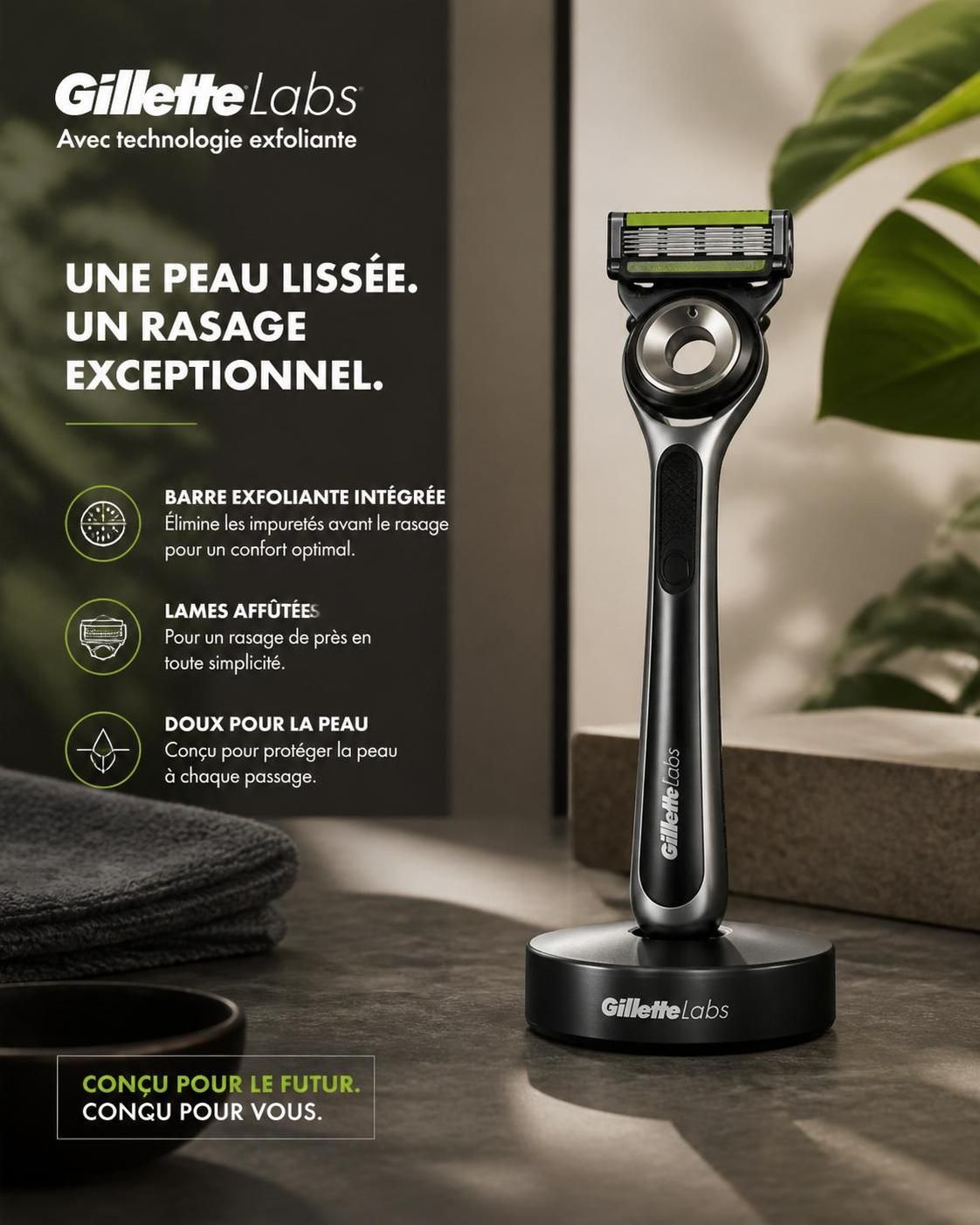 découvrez gillette labs, la nouvelle révolution technologique qui transforme le rasage masculin pour une expérience plus précise, confortable et innovante.