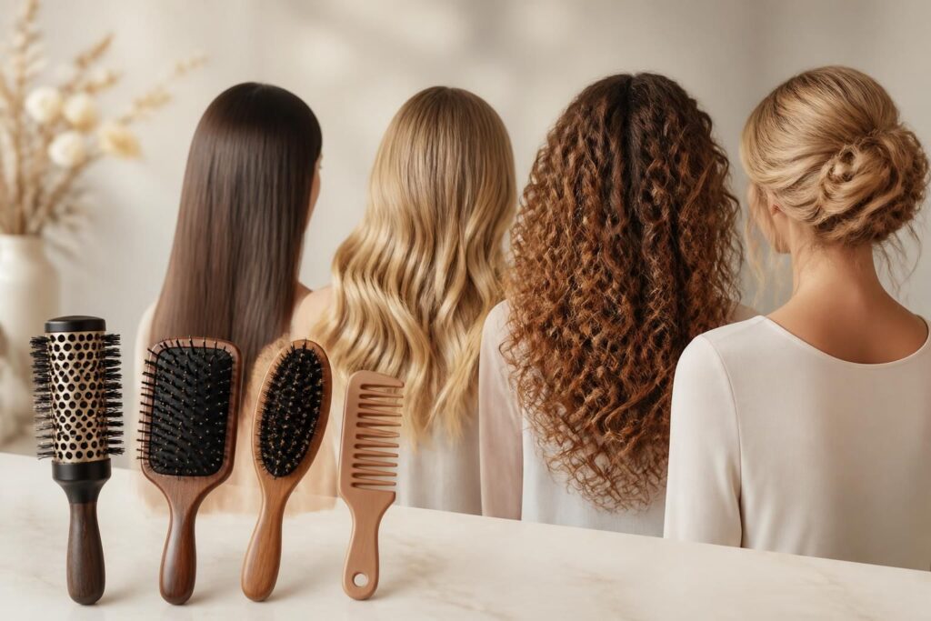 découvrez comment choisir la bonne brosse pour sublimer vos cheveux et apporter éclat et douceur à votre coiffure au quotidien.