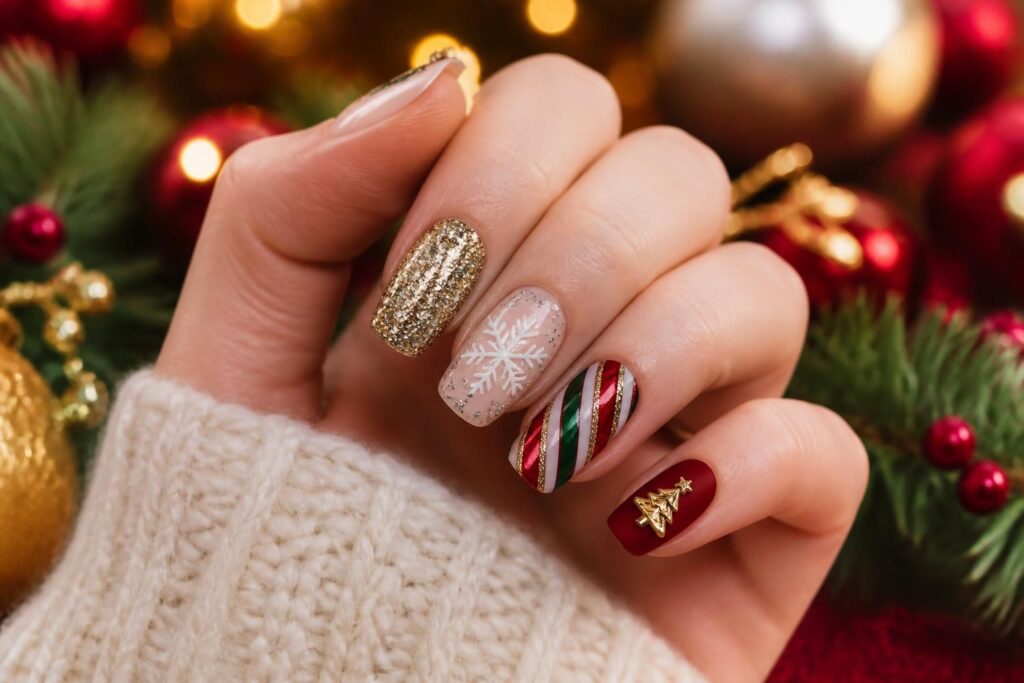 découvrez les tendances nail art incontournables pour noël 2024 et sublimez vos ongles pendant les fêtes avec des idées originales, élégantes et festives.