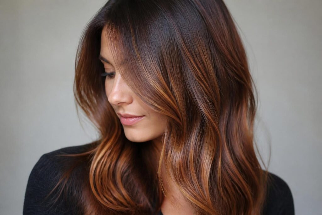 découvrez les meilleures nuances et techniques de balayage roux sur cheveux châtain pour apporter lumière et éclat à votre coiffure.