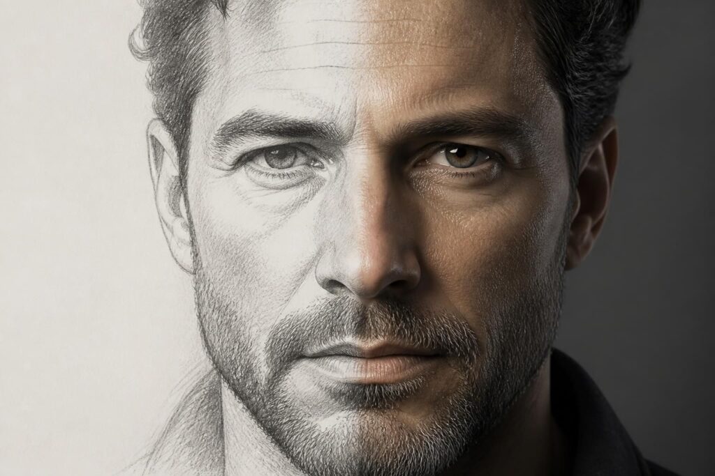 découvrez des inspirations et des techniques pour créer des têtes d'homme en dessin et en 3d, et donnez vie à vos créations artistiques avec créativité et précision.