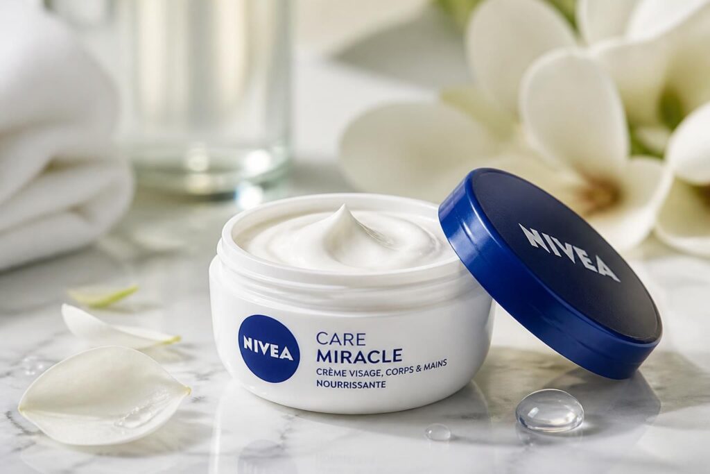 découvrez l'efficacité de la crème nivea miracle, ce soin emblématique. analyse complète de ses bienfaits, ingrédients et avis pour savoir si elle mérite sa réputation.