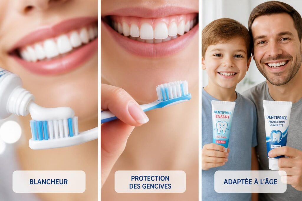 découvrez comment choisir le meilleur dentifrice adapté à vos besoins : blancheur, santé des gencives et âge pour un sourire éclatant et protecteur.