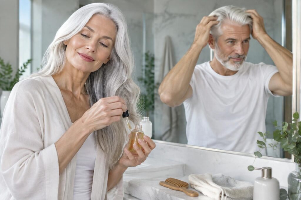 découvrez comment entretenir naturellement les cheveux blancs, préserver leur éclat et adopter une routine adaptée aux femmes comme aux hommes.