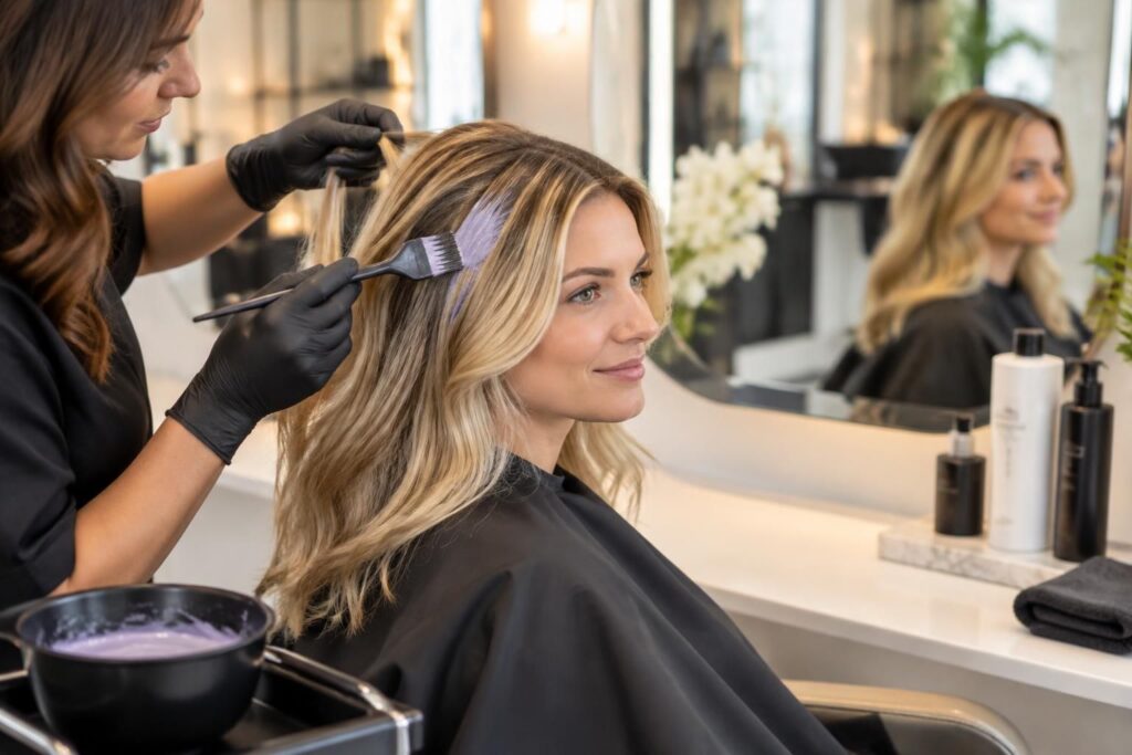 mèches trop jaunes ? découvrez comment neutraliser les reflets indésirables et retrouver un blond éclatant grâce à des astuces simples et efficaces.